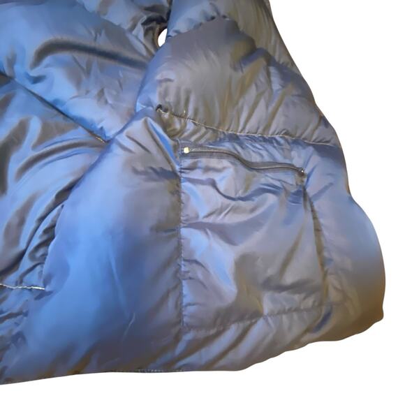 Vintage LL Bean Gold Tan Puffer Vest Snap Goose Down Men XXL Packable Gorpcore - Picture 11 of 16